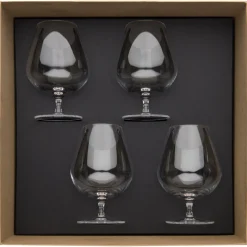 ANYTIME TRANSPARENT Coffret 4 verres à Cognac 61 cl