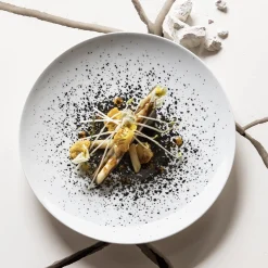 ARTY CREATION BLANC Coffret 6 assiettes à dessert 20 cm