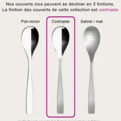 ASTREE CISELE MIROIR Fourchette de table