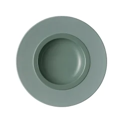 BAHIA ARGILE VERT Assiette gourmet petit bassin 23 cm