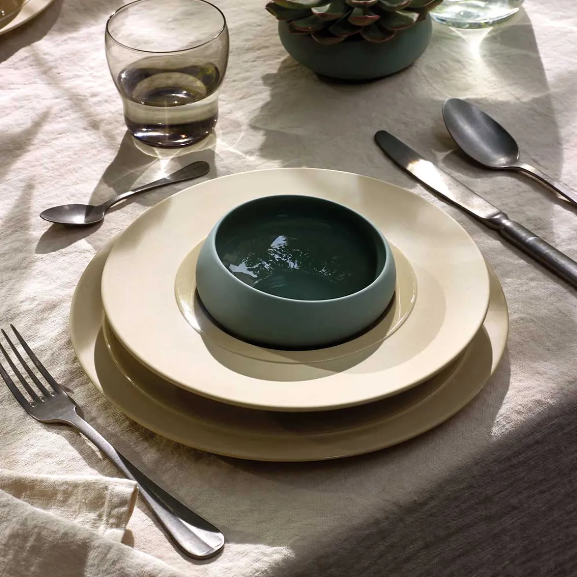 BAHIA DUNE Assiette gourmet grand bassin 26 cm