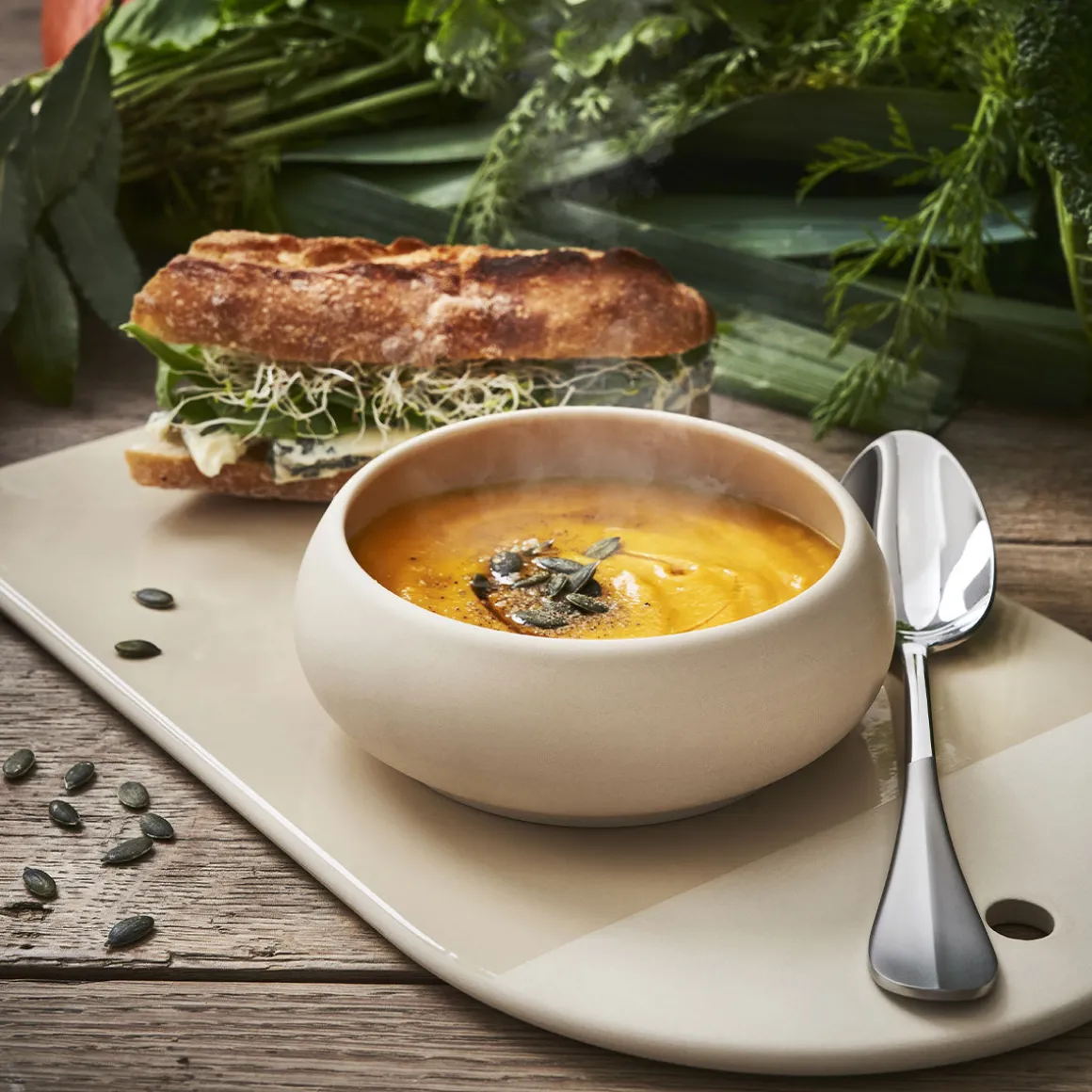 BAHIA DUNE Planche en grès 35 x 21 cm