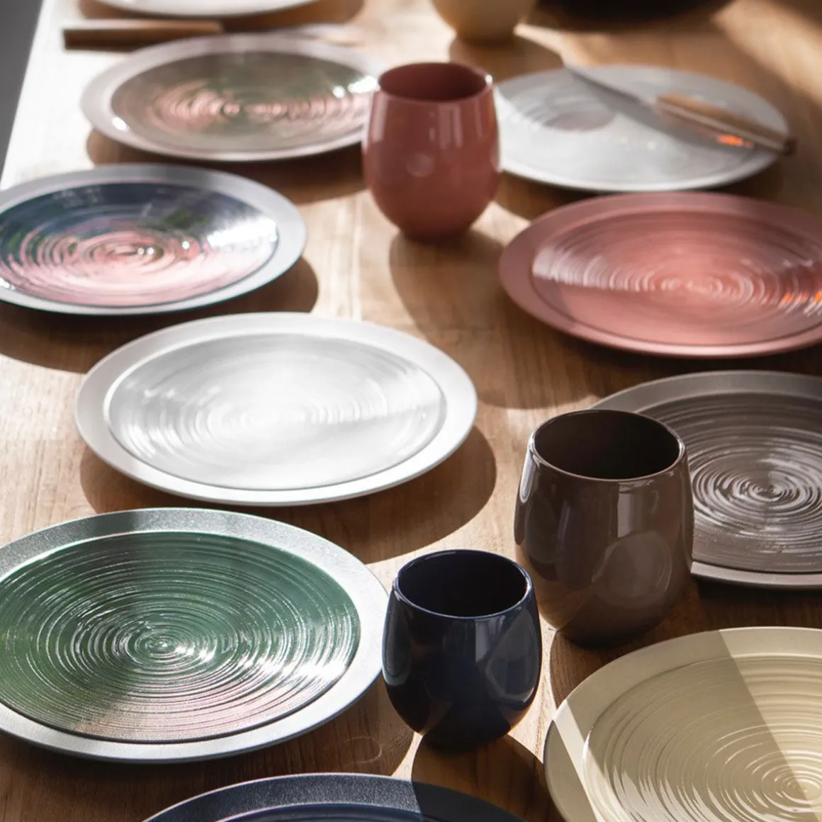 BAHIA PIERRE DE LUNE Assiette de présentation 29 cm