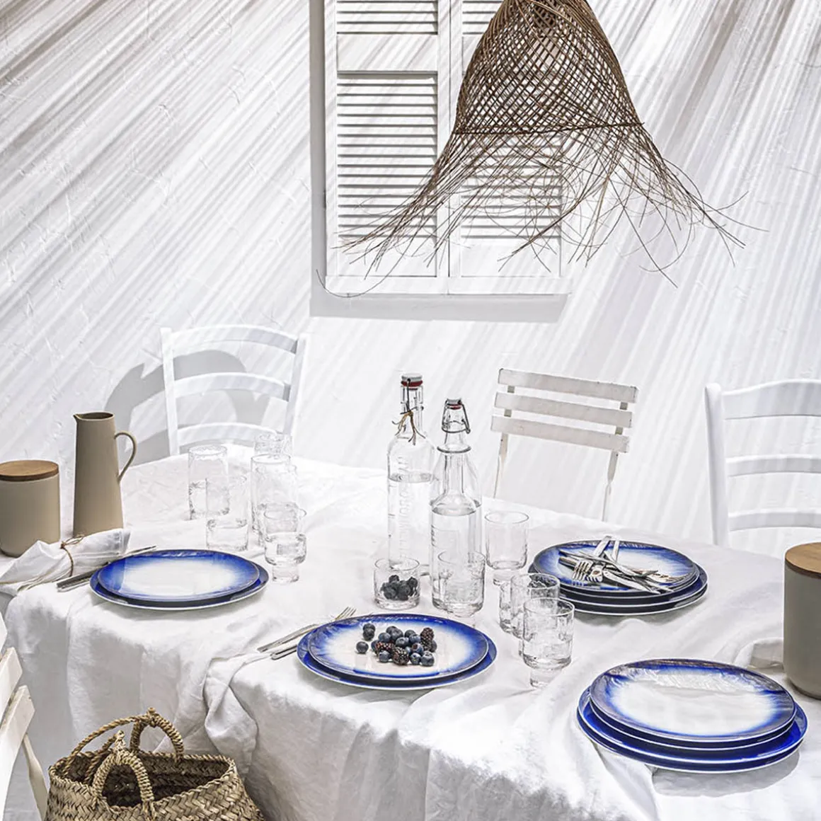 BLUE SHADES Assiette 26 cm