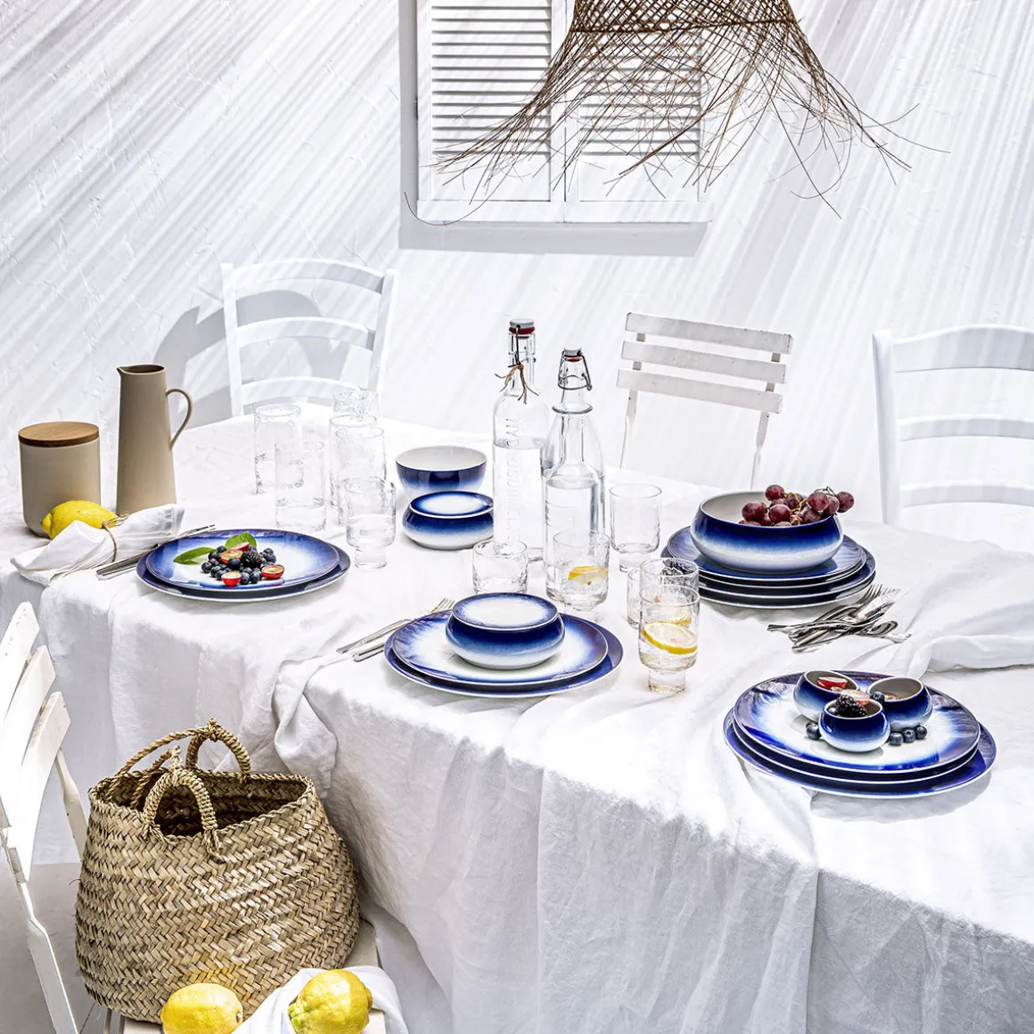 BLUE SHADES Mini cocotte biseautée 7 cl