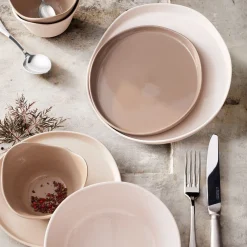 BRUME TAUPE Assiette à dessert 20 cm