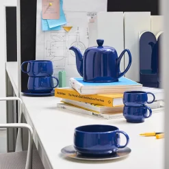 CAFETERIE EMPILEO BLEU GOURMET Tasse à thé/café 25 cl