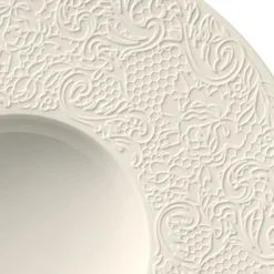 COLLECTION L COUTURE IVOIRE Assiette gourmet petit bassin 28 cm