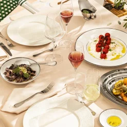 COLLECTION L COUTURE IVOIRE Assiette à dessert 24 cm