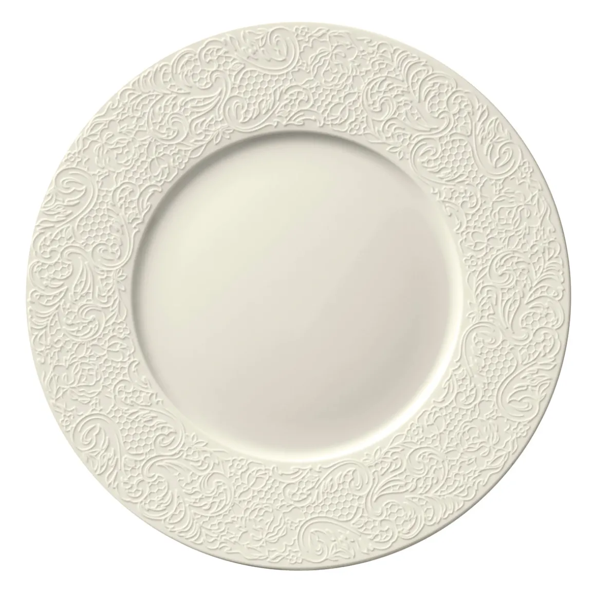 COLLECTION L COUTURE IVOIRE Assiette 28 cm