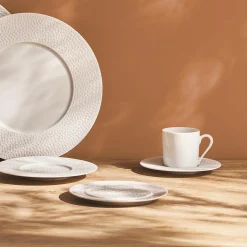 COLLECTION L FRAGMENTS BLANC Assiette à pain 14 cm