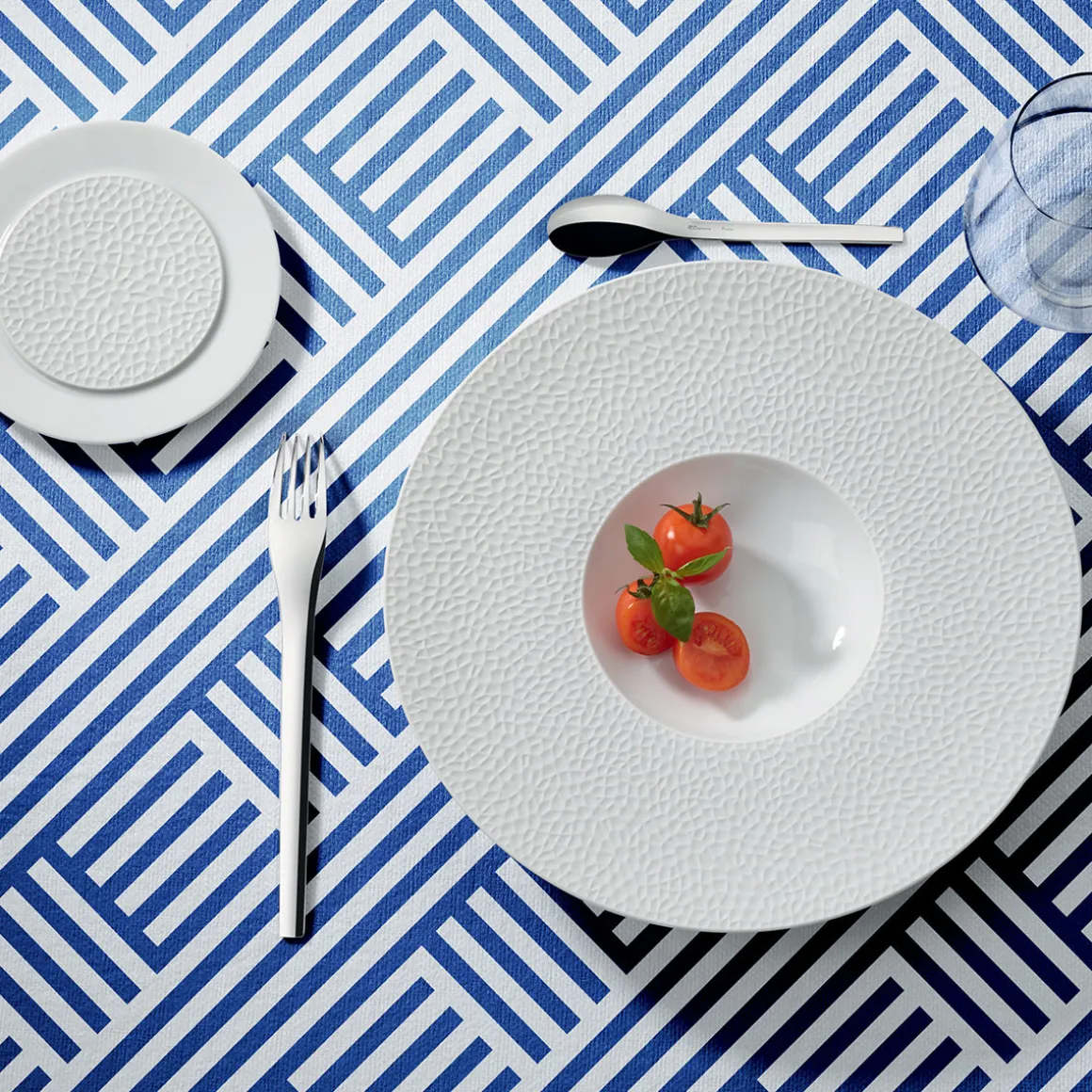 COLLECTION L FRAGMENTS BLANC Assiette à pain 14 cm