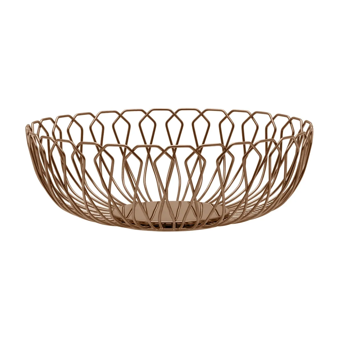 CRUZ FINITION CUIVRE Corbeille 21 cm