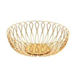 CRUZ FINITION DORE Corbeille 21 cm