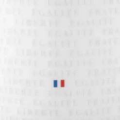 DEGRENNE ELYSEE Mini plat république française 16 x 12 cm