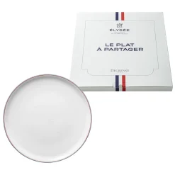 DEGRENNE ELYSEE Plat à tarte République française 31,5 cm