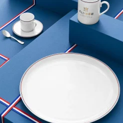 DEGRENNE ELYSEE Plat à tarte République française 31,5 cm