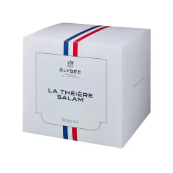 DEGRENNE ELYSEE Théière 4 tasses cloche miroir République française