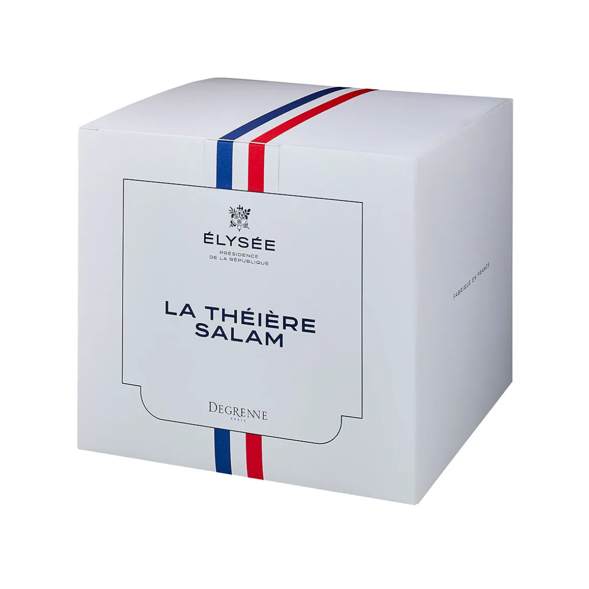 DEGRENNE ELYSEE Théière 4 tasses cloche miroir République française