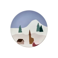 DESTINATION Coffret 4 asiettes et 4 serviettes