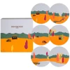 DESTINATION FORET Coffret 6 assiettes 23 cm
