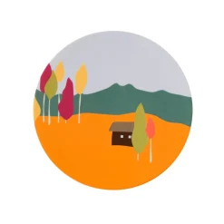 DESTINATION FORET Coffret 6 assiettes 23 cm