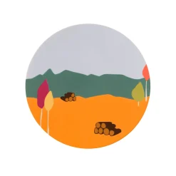 DESTINATION FORET Coffret 6 assiettes 23 cm