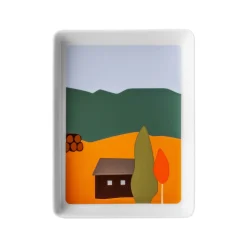 DESTINATION FORET Mini plat 16 x 12 cm