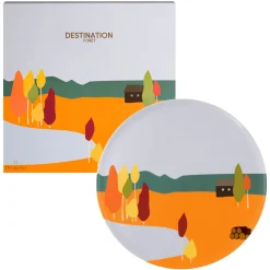 DESTINATION FORET Plat à tarte 32 cm