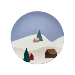 DESTINATION MONTAGNE Coffret 6 assiettes 23 cm