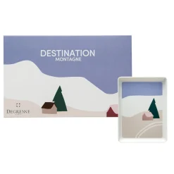 DESTINATION MONTAGNE Mini plat 16 x 12 cm