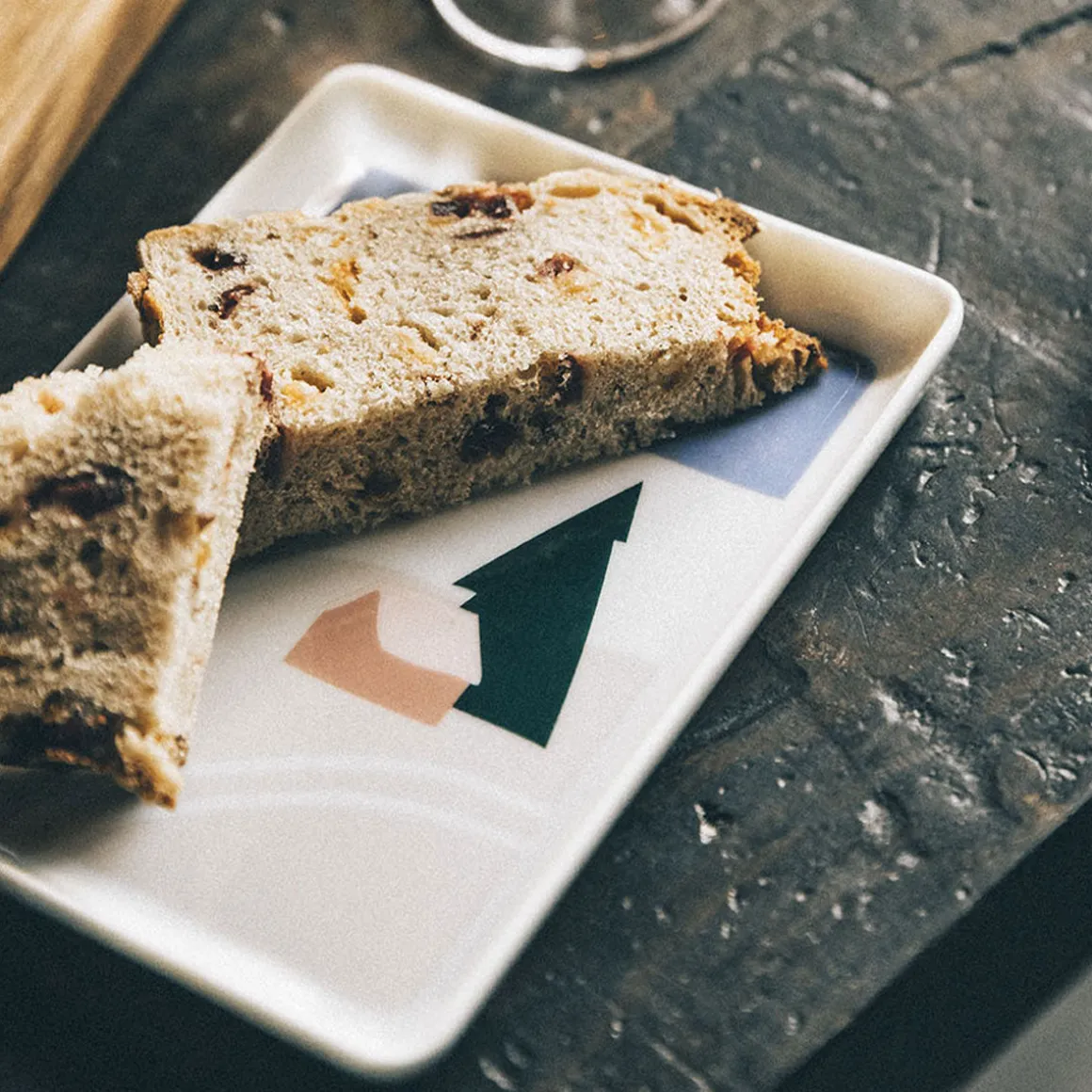 DESTINATION MONTAGNE Mini plat 16 x 12 cm