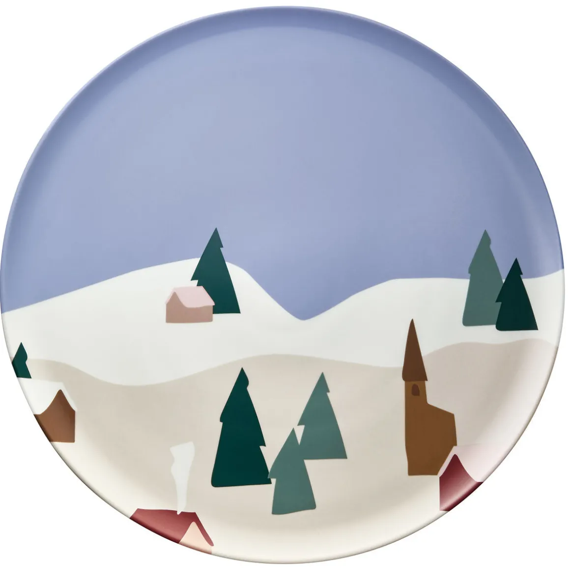 DESTINATION MONTAGNE Plat à tarte 32 cm