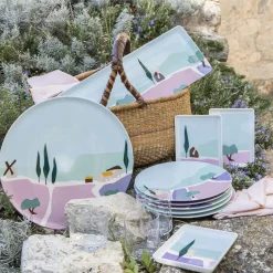 DESTINATION SUD Coffret 3 mini plats 16 x 12 cm