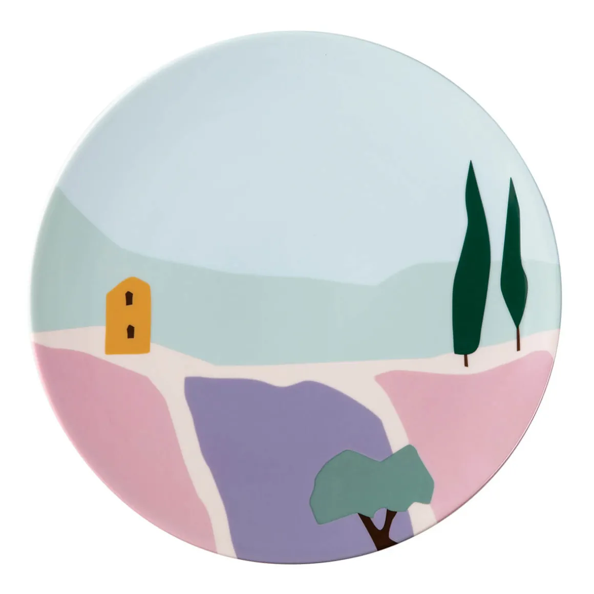 DESTINATION SUD Coffret 6 assiettes à dessert 23 cm