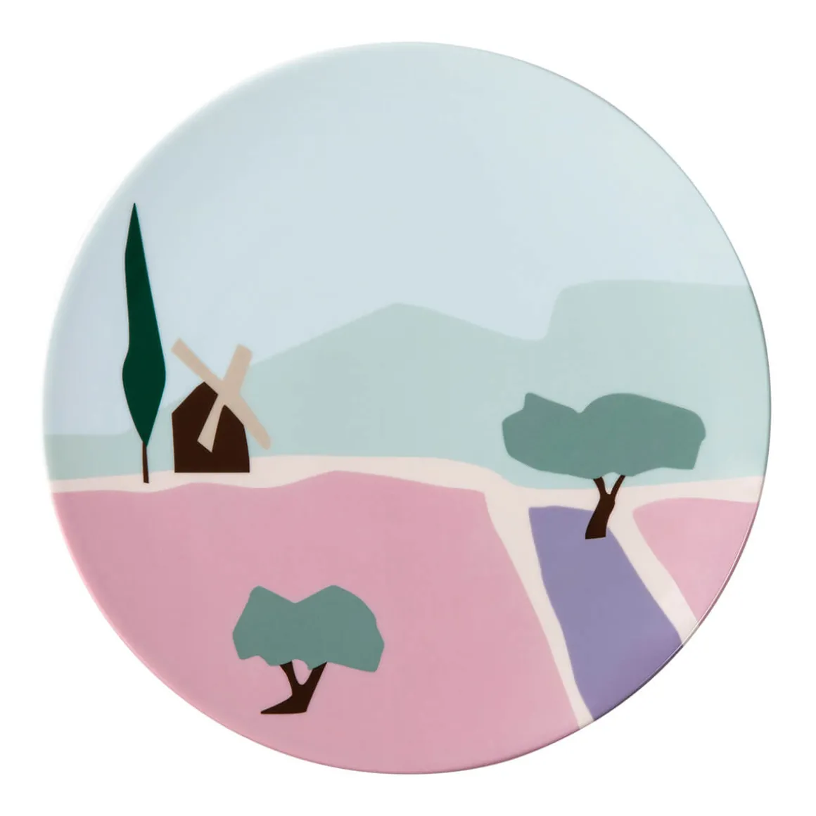 DESTINATION SUD Coffret 6 assiettes à dessert 23 cm