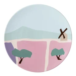 DESTINATION SUD Coffret 6 assiettes à dessert 23 cm