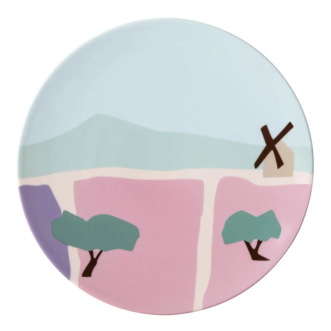 DESTINATION SUD Coffret 6 assiettes à dessert 23 cm