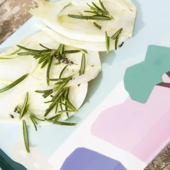 DESTINATION SUD Plat à cake 40 x 16 cm