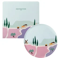 DESTINATION SUD Plat à tarte 32 cm