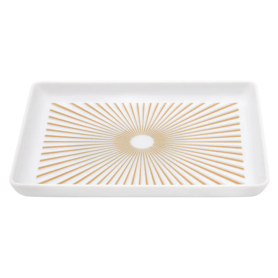 ECLATS Mini plat blanc 16x12 cm