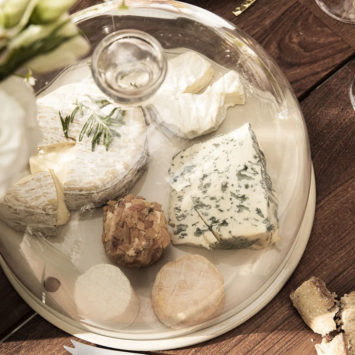 EVENTO Cloche en verre 28 cm