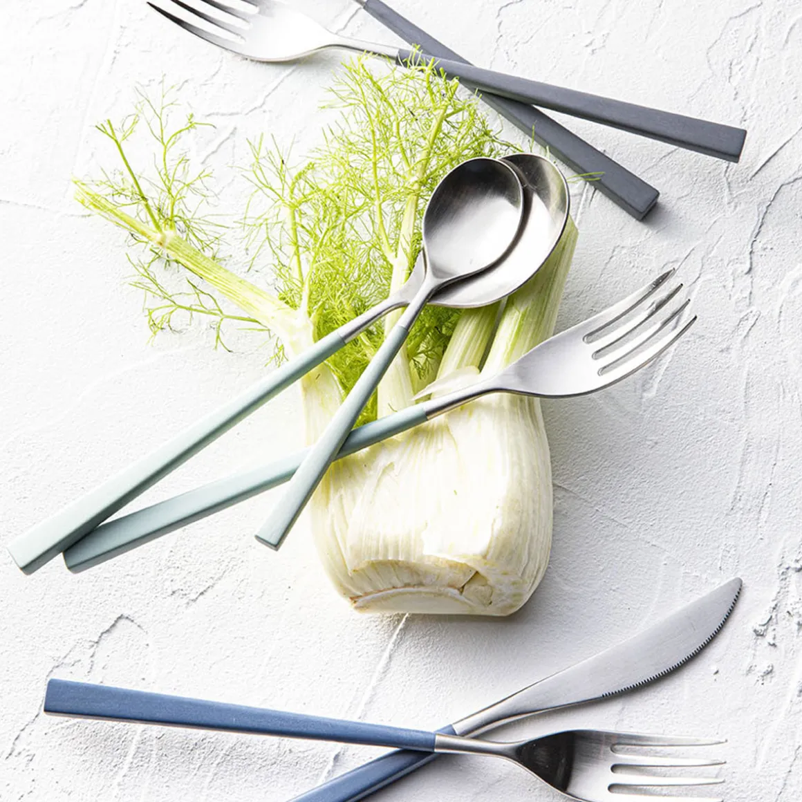 FUSE COLOR GRIS Coffret 24 couverts