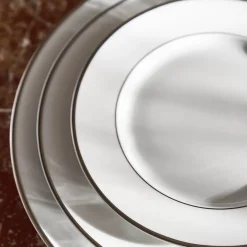 GALON PLATINE Assiette 26,5 cm