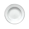 GALON PLATINE Assiette creuse à aile 22,5 cm