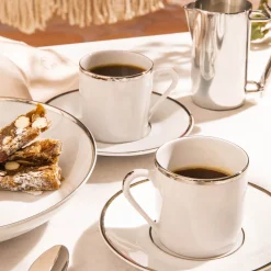 GALON PLATINE Tasse à café/expresso 10 cl