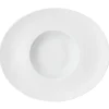 GOURMET BLANC Assiette gourmet ovale grand bassin 32 x 27 cm