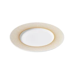 GRAPHIQUE CLASSIQUE DORE Assiette à dessert 22,5cm