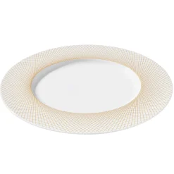 GRAPHIQUE CLASSIQUE DORE Assiette de présentation 32,5cm