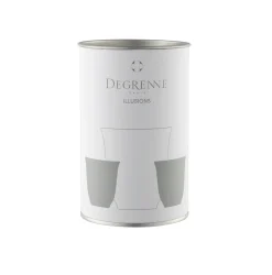 ILLUSIONS MULTICOLORE Coffret 4 tasses à moka 7 cl